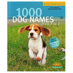 1000 Dog Names From A-Z
