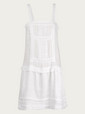 120 percent linen dresses white