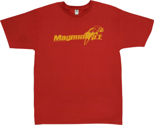 1295 Magnum P.I Logo Men` T-Shirt from American Classics