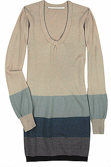 12th Street by Cynthia Vincent Long striped sweater