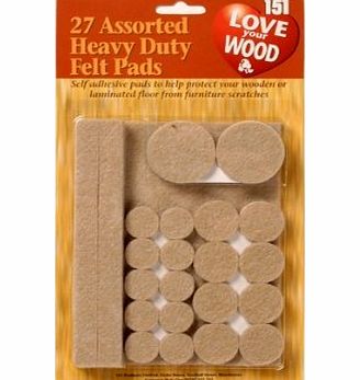 151 floor protectors 54 Heavy Duty Felt Pads-Protects Flooring.