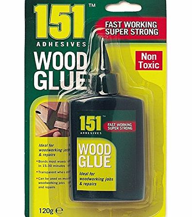 151 WOOD GLUE PVA FAST WORKING SUPER STRONG NON TOXIC120G