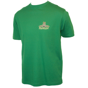 1558 Mens Mudskipper Classic Print T-Shirt. Green
