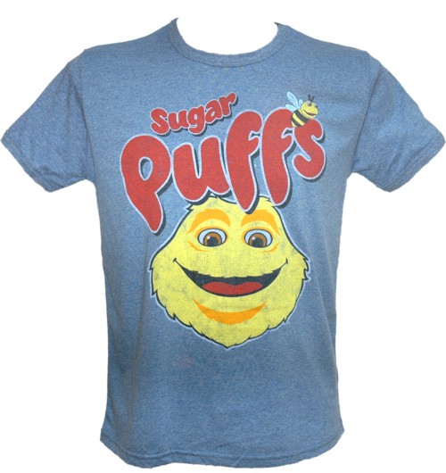 1667 Men` Sugar Puffs Honey Monster Face T-Shirt from Famous Forever