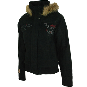 1679 Ladies Animal Burray Coat. Black