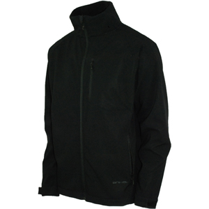 1679 Mens Animal Goldberg Soft Shell Track Top. Black