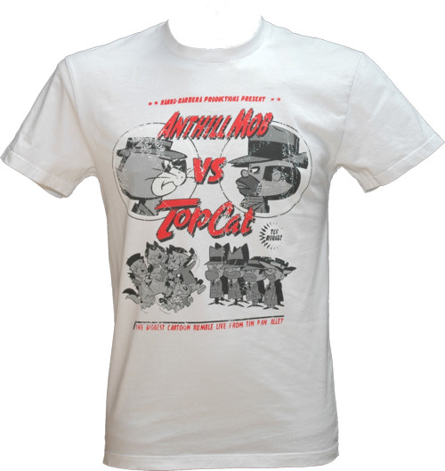 Anthill Mob Vs Top Cat Men` T-Shirt from Chunk