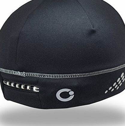 180s Strobeanie LED Beanie-Style Hat with Integrated Safety LED Light - Black