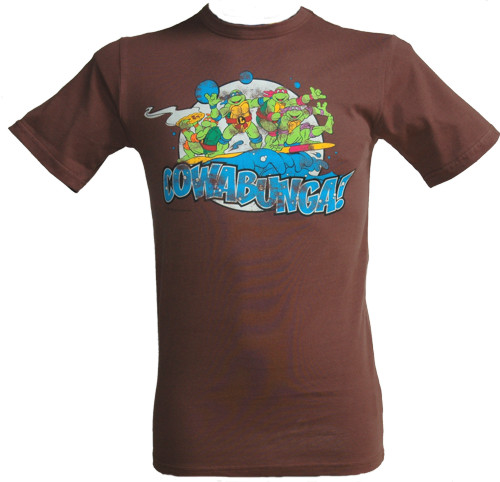 1851 Cowabunga Men` Turtles T-Shirt from Vacant