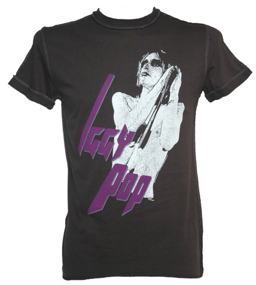 1870 Men` Iggy Pop T-Shirt from Amplified Vintage