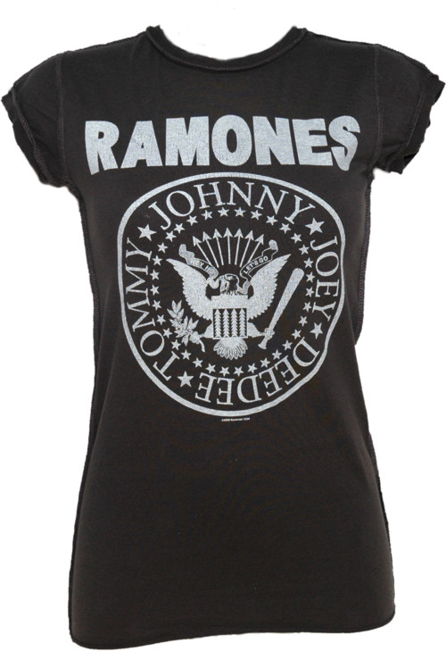1891 Ladies Ramones Logo T-Shirt from Amplified Vintage