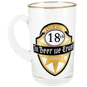 18th Birthday Beer Stein