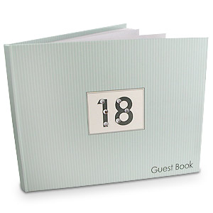 Birthday Crystal Set Guest Book