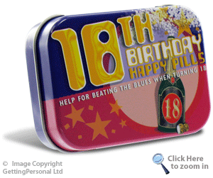 18th Birthday Happy Pills