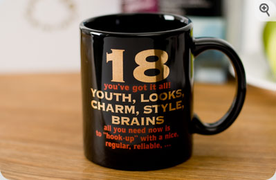 18th Birthday Mug