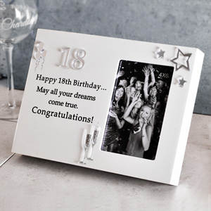 18th Birthday Reflections 4 x 6 Portrait Block