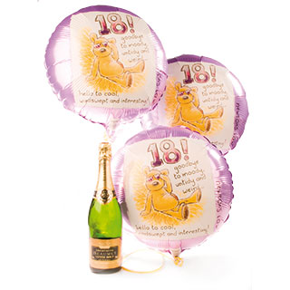 18th Birthday with Champagne