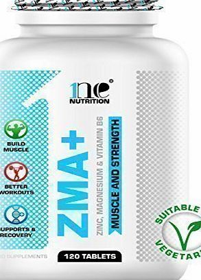 1ne Nutrition ZMA 120 Tablets Nighttime Recovery Support Muscle Growth   Strength Testosterone Booster (Zinc   Magnesium   Vitamin B6   Vitamin C)
