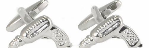 1StopShops Power Drill Cufflinks in Gift Box