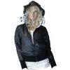 2 Angle Women Two Angle Reversible Womens Hooded Bomber Jacket