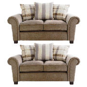 2 Clara regular sofas, oatmeal