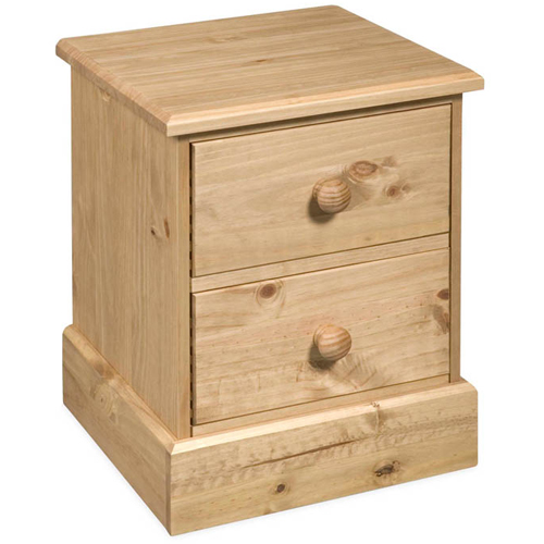 2 Drawer Bedside Cabinet
