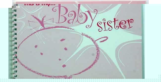 2 Little Boys This is my Baby Sister Photo Album and Activity Book