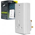 2 Save Energy Owl Power Saver Adaptor with Remote Control