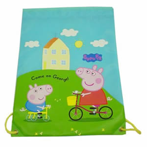 Peppa Pig Blue Bikes Trainer Bag