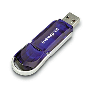 Integral 1GB Courier USB 2.0 Flash Drive