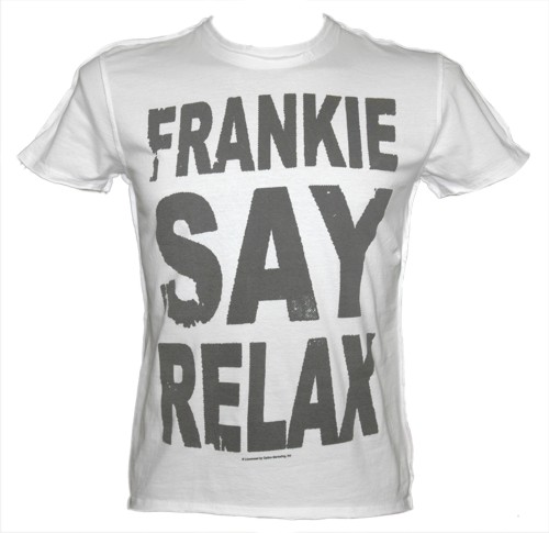 2032 Men` Classic Frankie Say Relax T-Shirt from Amplified Vintage