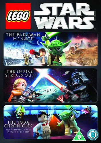 Star Wars Lego Triple Pack (Padawan Menace/The Empire Strikes out/The Yoda Chronicles) [DVD]