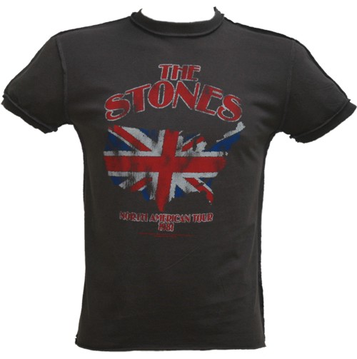 Men` Rolling Stones 1981 American Tour T-Shirt from Amplified Vintage