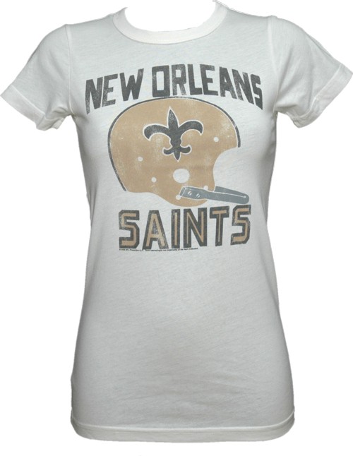 2376 New Orleans Saints Ladies NFL T-Shirt from Junk Food