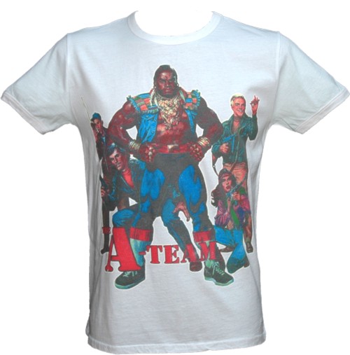 2430 Men` A-Team Poster T-Shirt from Famous Forever