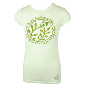 Ladies Reef Au Naturale T-Shirt. Natural