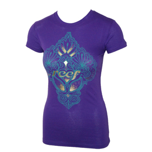2452 Ladies Reef Eros T-Shirt. Purple