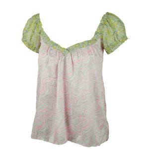 2452 Ladies Reef Fauna Blouse. Petal Pink