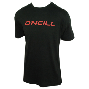 Mens ONeill Corp Logo T-Shirt. Black