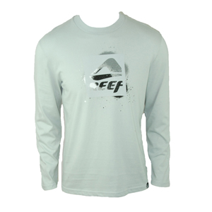 Mens Reef Stencil Vectors Long Sleeve T-Shirt.