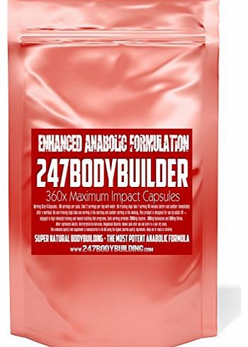 247FITBODY Pro Strongest Natural Anabolic Capsules Grow w/o Steroids Huge Muscle Builder Growth Fuel