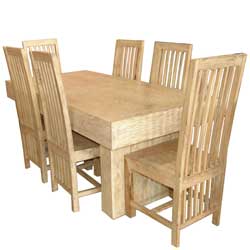 25035 Belly Nelly - County Dining Table and 6 Chairs