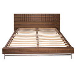 25855 Space - Barcelona Walnut  5FT Kingsize Bedstead