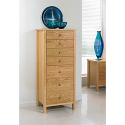 25942 Bentley Designs - Atlantis Natural  7 Drawer Chest