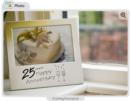 25th Anniversary Frame