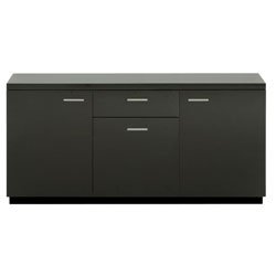 26169 Stock - The Star Collection - Deco Black Sideboard