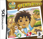 2K Games Go Diego Go Safari Rescue NDS