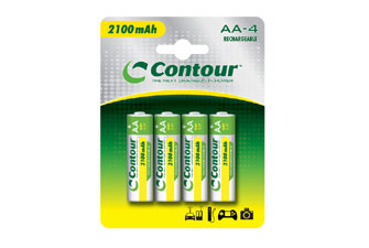 4 x Rechargeable Alkaline AA Batteries