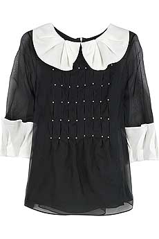 3.1 Phillip Lim Laundered chiffon blouse