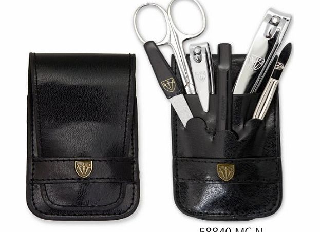 3 Swords - 6 Piece Manicure amp; Pedicure Case, made of high quality Synthetic leather, Quality: ``3 swords`` quality